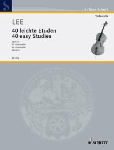 40 leichte Etüden: in der ersten Lage. op. 70. Violoncello. (Essential Exercises)